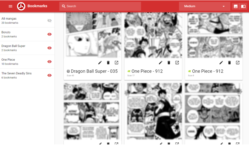 Organize your mangas